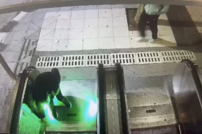 Manisa'da vandallık hem görüntülendi, hem de raporlandı!