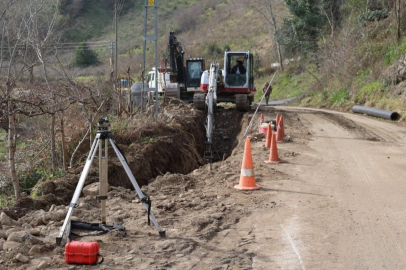 Ordu’da altyapı çalışmaları hız kesmeden sürüyor