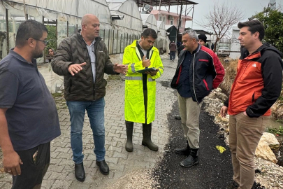 Muğla'da yaşanan afet sonrası inceleme