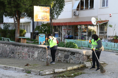 İzmir Çiğli’de temizlik seferberliği