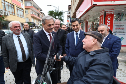 Başkan Alemdar Sakarya Pamukova’da hemşehrileriyle buluştu