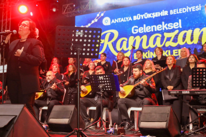 Antalya Ramazan etkinliklerinde ‘Türkülerle Kadın’ konseri
