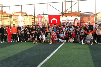 Tekirdağ'da miniklerden futbol resitali