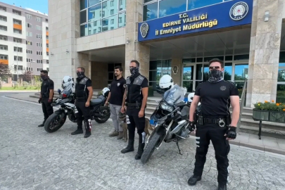 Narkotimler Edirne’de sahaya indi