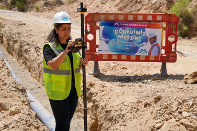 Mersin'de içme suyu basınç sorununa kalıcı çözüm